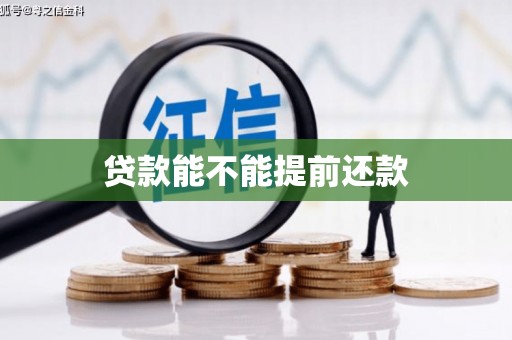 马边贷款能不能提前还款